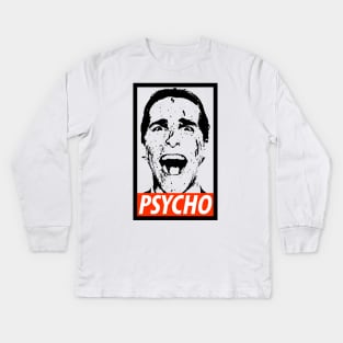 American Psycho Obey Kids Long Sleeve T-Shirt